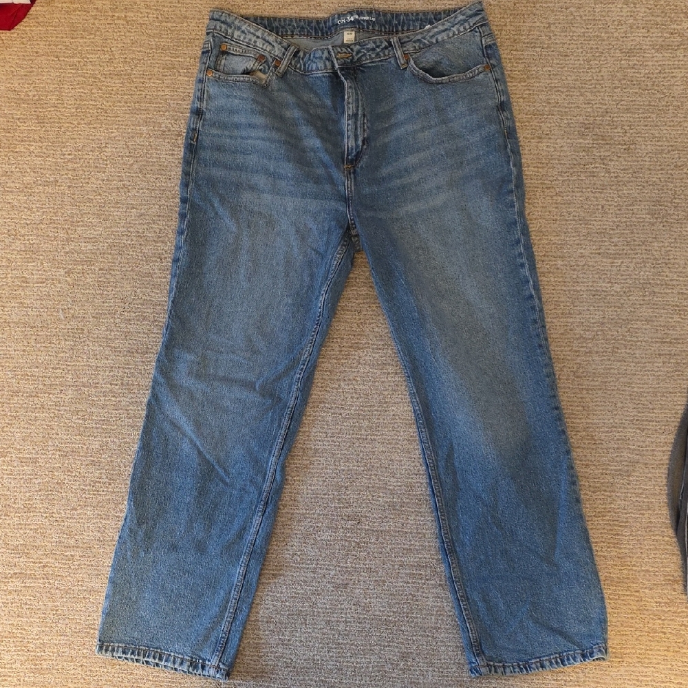 Stylish Blue Women's Straight Leg Jeans